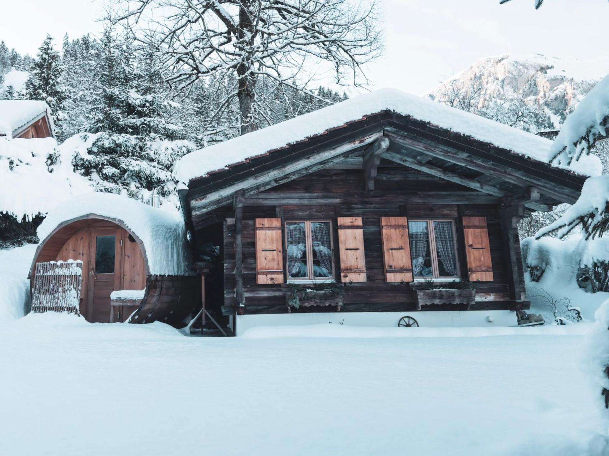Chalet Wassermandli Lenk Exterior photo